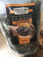 Mängden socker i Graines de courges