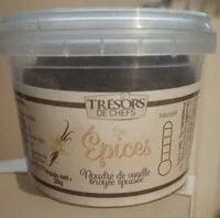 Mängden socker i Poudre de vanille broyée épuisée