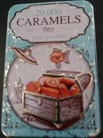 Mängden socker i Caramels durs sous les mers