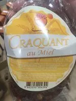 Mängden socker i Craquants au Miel