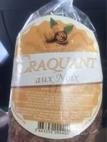 Mängden socker i Craquant au noix