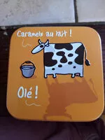 Mängden socker i Caramel fabriqué en Normandie avec du beurre salé de Normandie