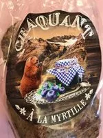 Mängden socker i Craquant a la myrtille