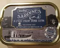 Mängden socker i Sardine à l'huile d'olive