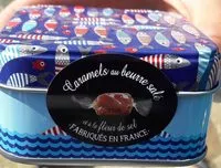 Mängden socker i Caramels tendres au beurre demi-sel et à la fleur de sel de Guérande