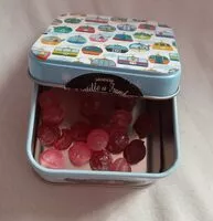 Mängden socker i Bonbon saveurs framboise et myrtille