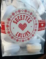 Mängden socker i Sucette lollies Bibop