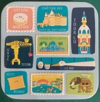 Mängden socker i Caramels tendres au beurre demi-sel