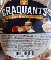 Mängden socker i Craquants