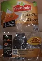 Mängden socker i Carottes à Cuisiner