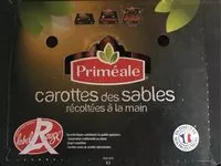 Mängden socker i Carottes des sables