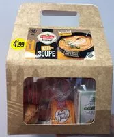 Mängden socker i Kit pour soupe patate douce lait de coco
