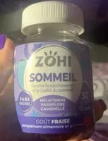 Mängden socker i Gummies sommeil