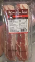 Mängden socker i Poitrine de Porc Fumée