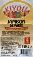 Mängden socker i Jambon de Paris