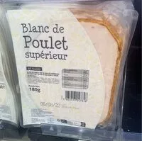 Mängden socker i Blanc de poulet superieur