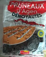 Mängden socker i Pruneaux