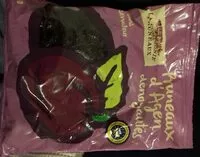 Mängden socker i Pruneaux d'Agen dénoyautés