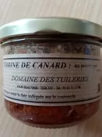 Mängden socker i Terrine de canard au poivre vert