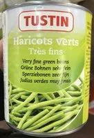 Mängden socker i Haricots verts très fins