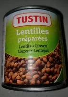 Mängden socker i Lentilles préparées