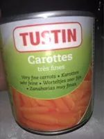 Mängden socker i Tustin Carottes tres fines