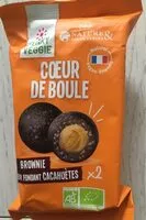 Mängden socker i Coeur de boule brownie coeur cacahuete