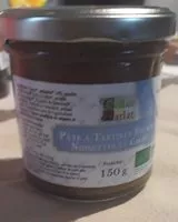 Mängden socker i Pâte à Tartiner Bio aux Noisettes