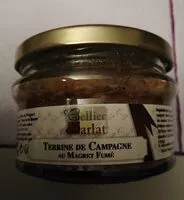 Mängden socker i Terrine de campagne au magret fumé