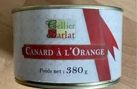 Mängden socker i Canard a lorange