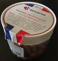 Mängden socker i Amande décortiquée