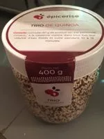Mängden socker i Trio de quinoa