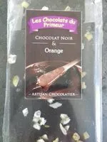 Mängden socker i Chocolat noir & orange