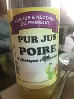 Mängden socker i Pur jus de poire