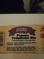 Mängden socker i Pomme framboise bio