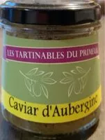 Mängden socker i Caviar d’aubergines