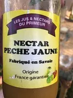 Mängden socker i Nectar Pêche Jaune