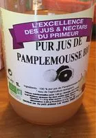 Mängden socker i Pur Jus de pamplemousse bio