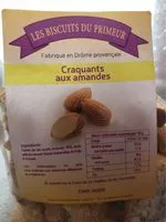 Mängden socker i Croquant aux amandes