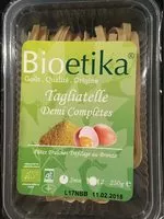 Mängden socker i Tagliatelle demi complete