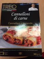 Mängden socker i Cannelloni à la viande
