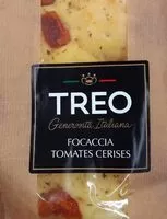 Mängden socker i Focaccia tomates cerises