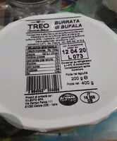 Mängden socker i Burrata di Bufala