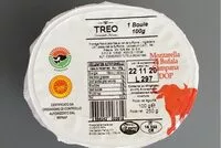 Mängden socker i Mozzarella di bufala campana DOP