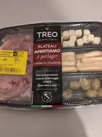 Mängden socker i Plateau aperitiamo