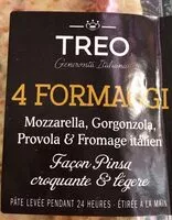 Mängden socker i Pizza aux quatre fromages