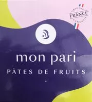 Mängden socker i Pâtes de fruits