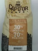 Mängden socker i Cafe moulu