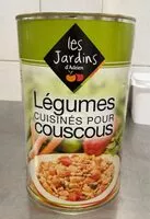 Mängden socker i Legumes cuisines pour couscous