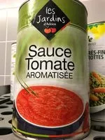 Mängden socker i Sauce tomate aromatisée